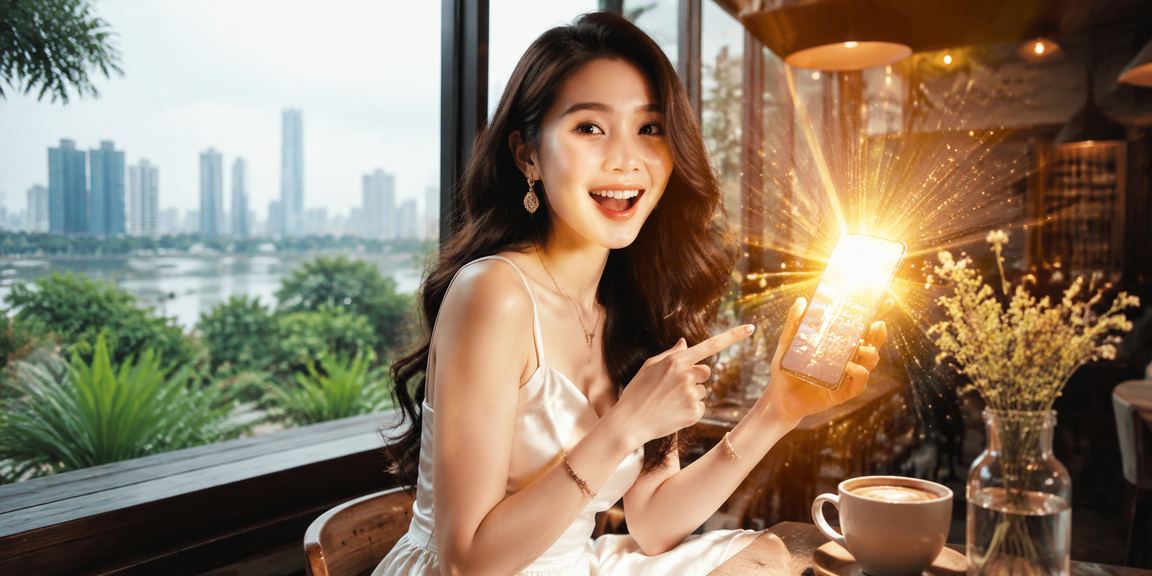 Người dùng đăng nhập ss1 trên điện thoại tại quán cà phê TP Hồ Chí Minh